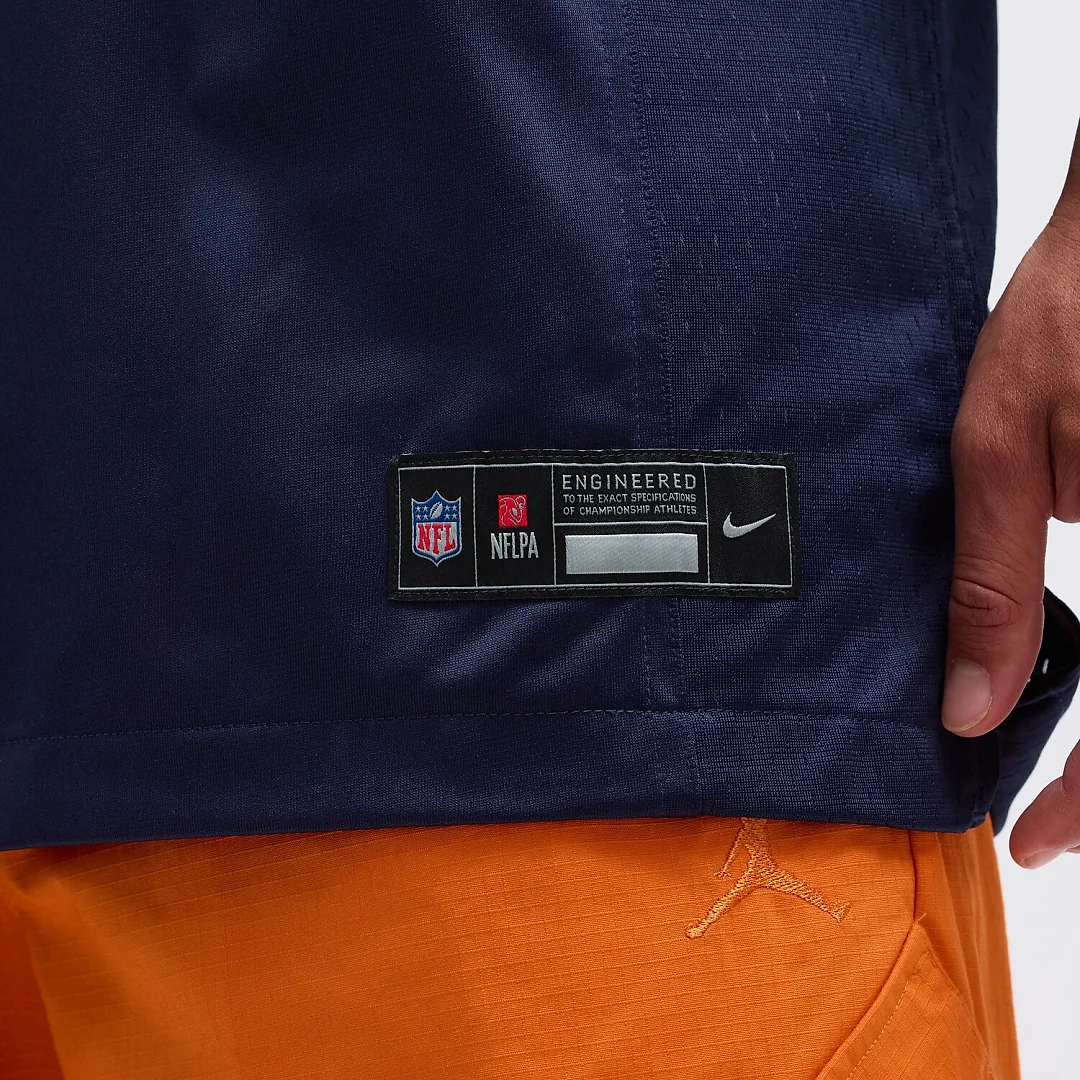 Zennovawear Caleb Williams Chicago Bears Player Game Jersey - Navy