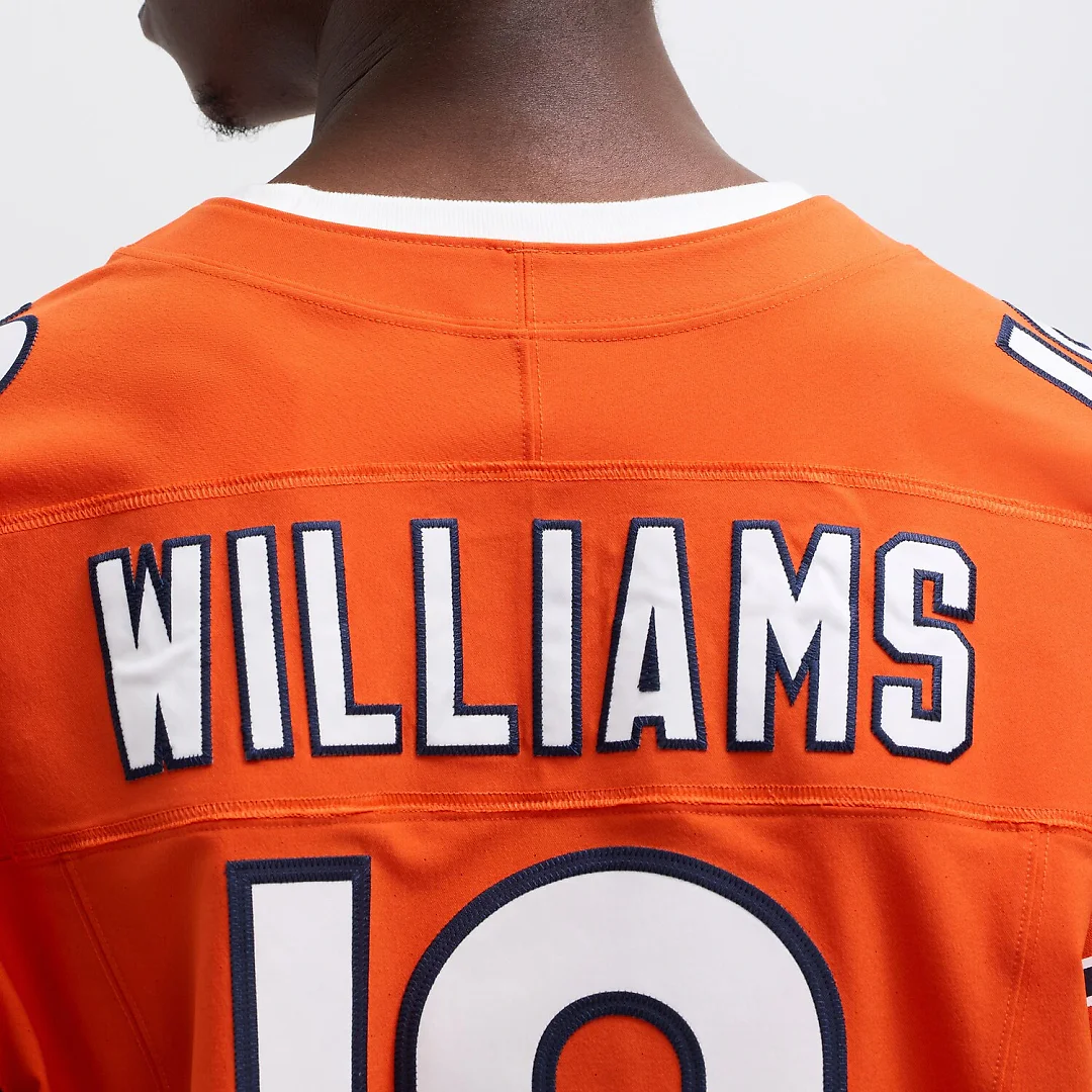 Zennovawear Caleb Williams Chicago Bears Alternate Vapor FUSE. Elite Jersey - Orange