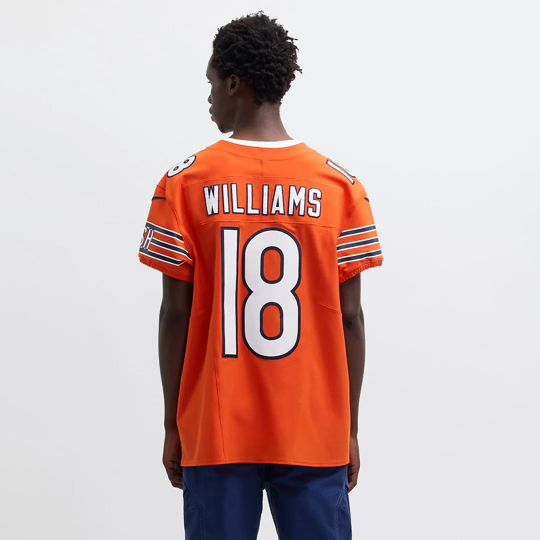 Zennovawear Caleb Williams Chicago Bears Alternate Vapor FUSE. Elite Jersey - Orange