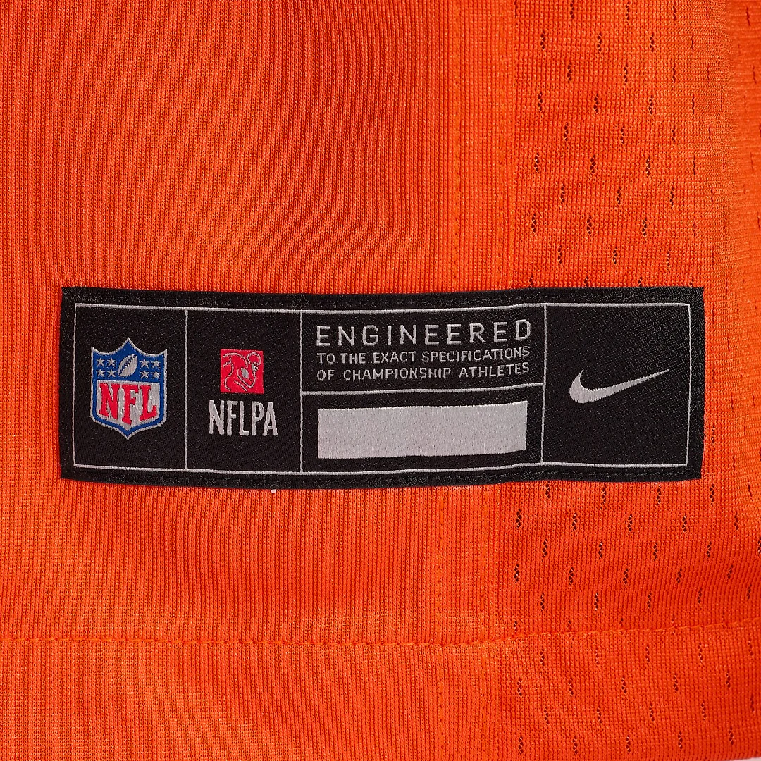Zennovawear Caleb Williams Chicago Bears Alternate Player Game Jersey - Orange