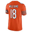Zennovawear Caleb Williams Chicago Bears Vapor FUSE. Limited Jersey - Orange