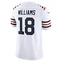Zennovawear Caleb Williams Chicago Bears Alternate Vapor FUSE. Stitched Limited Jersey - White