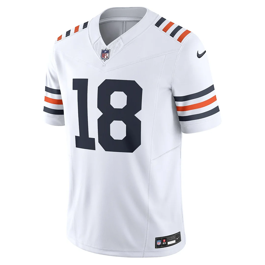 Zennovawear Caleb Williams Chicago Bears Vapor FUSE. Limited Jersey - White