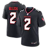 Zennovawear Calen Bullock Houston Texans Team Game Jersey - Navy