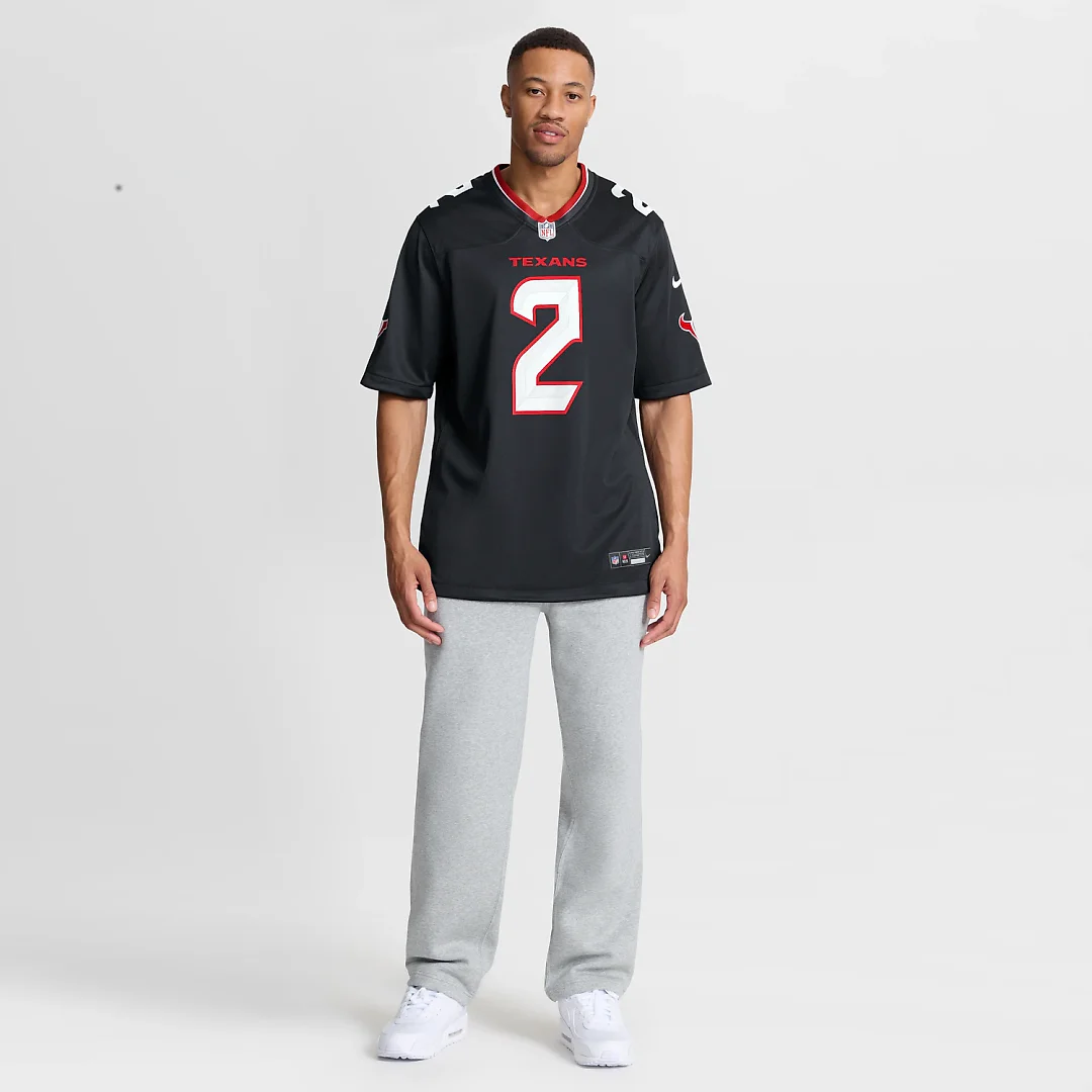 Zennovawear Calen Bullock Houston Texans Team Game Jersey - Navy