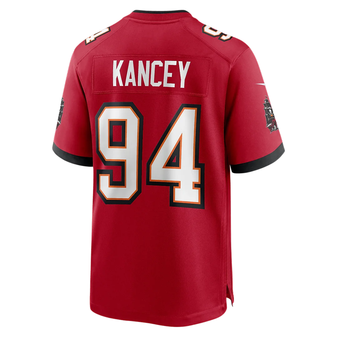 Zennovawear Calijah Kancey Tampa Bay Buccaneers Game Jersey - Red