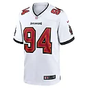 Zennovawear Calijah Kancey Tampa Bay Buccaneers Game Jersey - White