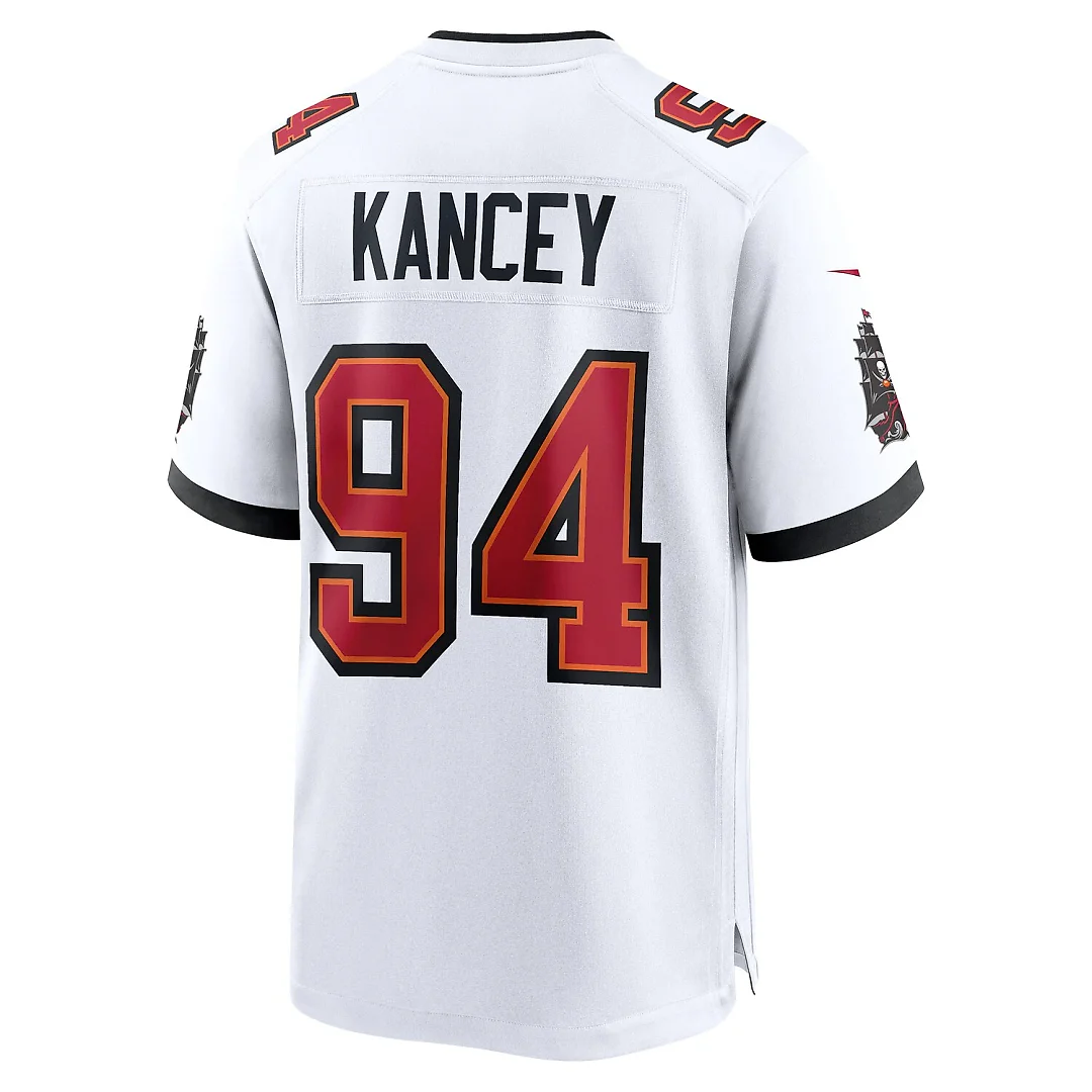 Zennovawear Calijah Kancey Tampa Bay Buccaneers Game Jersey - White