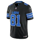 Zennovawear Calvin Johnson Detroit Lions Alternate Vapor FUSE. Stitched Retired Limited Jersey - Black