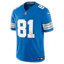 Zennovawear Calvin Johnson Detroit Lions Vapor FUSE. Stitched Retired Limited Jersey - Blue