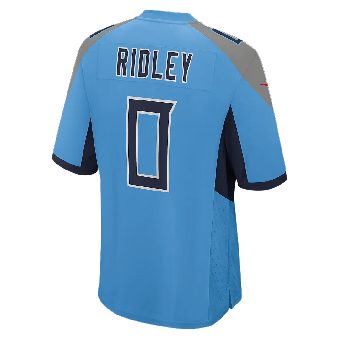 Zennovawear Calvin Ridley Tennessee Titans Team Game Jersey - Light Blue