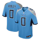 Zennovawear Calvin Ridley Tennessee Titans Team Game Jersey - Light Blue
