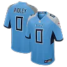 Zennovawear Calvin Ridley Tennessee Titans Team Game Jersey - Light Blue
