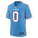 Zennovawear Calvin Ridley Tennessee Titans Game Jersey - Light Blue