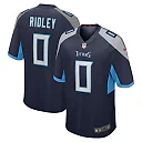 Zennovawear Calvin Ridley Tennessee Titans Game Player Jersey - Navy