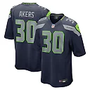 Zennovawear Cam Akers Seattle Seahawks Team Game Jersey - College Navy