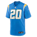 Zennovawear Cam Hart Los Angeles Chargers Team Game Jersey - Powder Blue