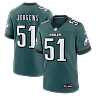 Zennovawear Cam Jurgens Philadelphia Eagles Team Game Jersey - Midnight Green