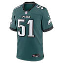 Zennovawear Cam Jurgens Philadelphia Eagles Team Game Jersey - Midnight Green