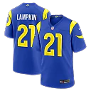 Zennovawear Cam Lampkin Los Angeles Rams Team Game Jersey - Royal