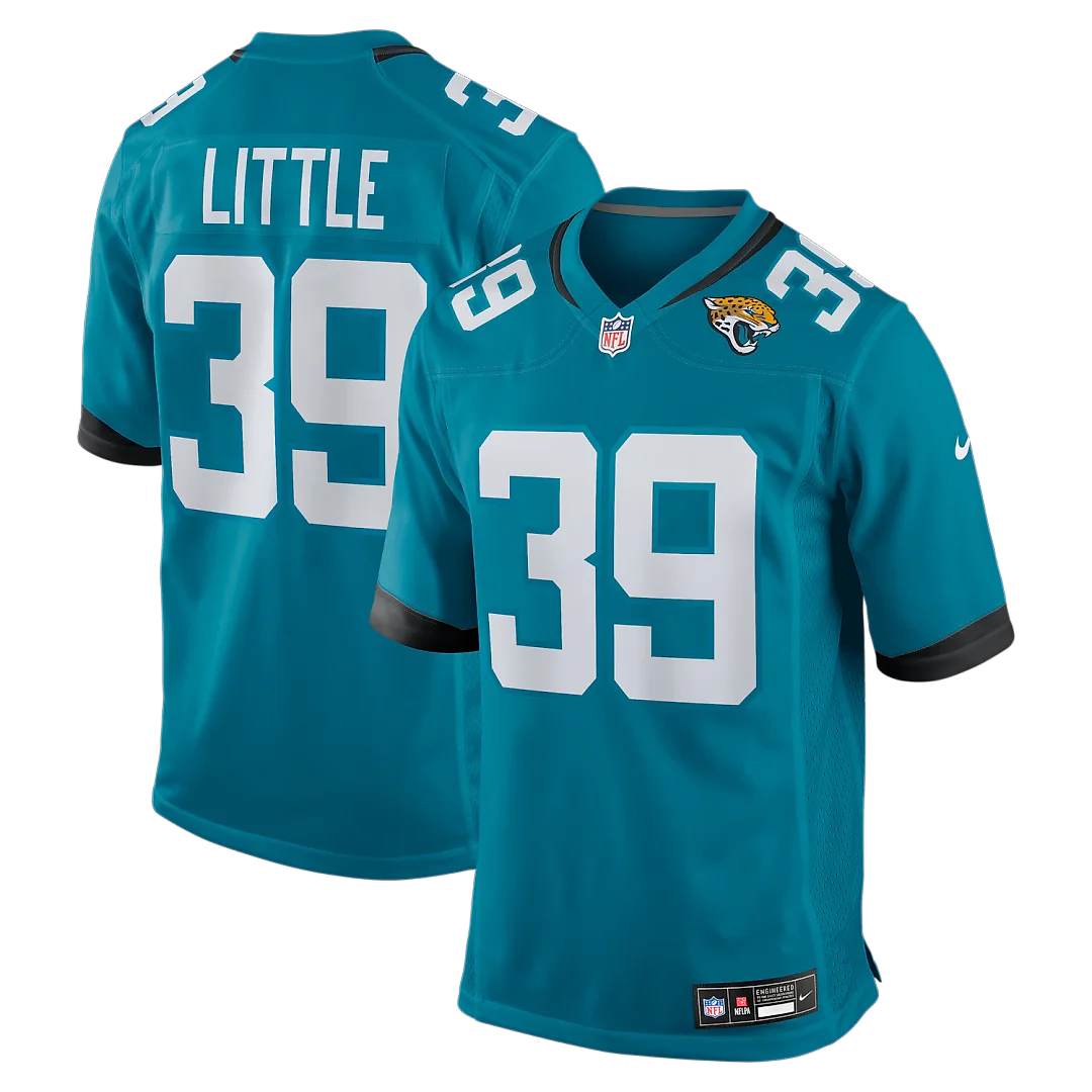 Zennovawear Cam Little Jacksonville Jaguars Team Game Jersey - Teal