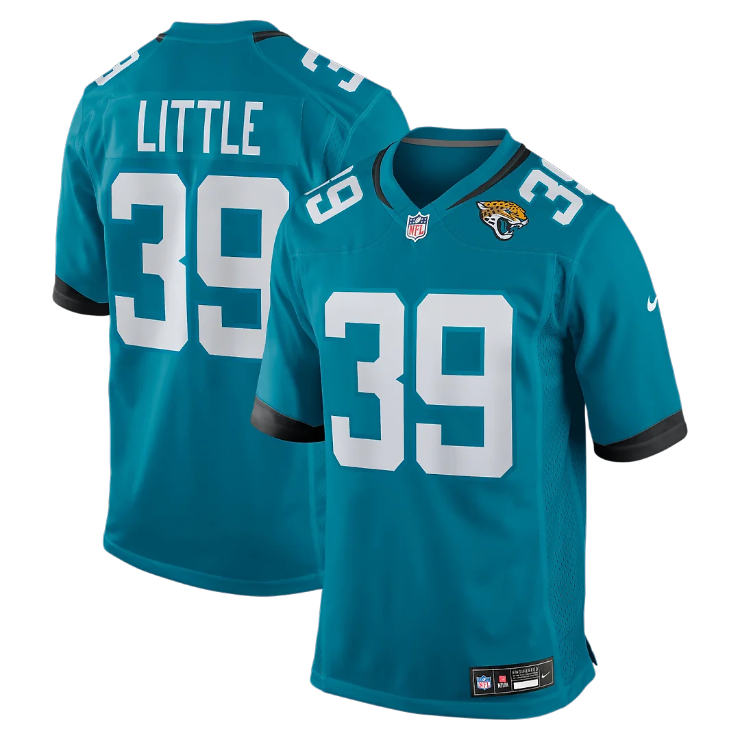 Zennovawear Cam Little Jacksonville Jaguars Team Game Jersey - Teal