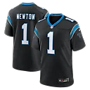 Zennovawear Cam Newton Carolina Panthers Team Retired Game Jersey - Black