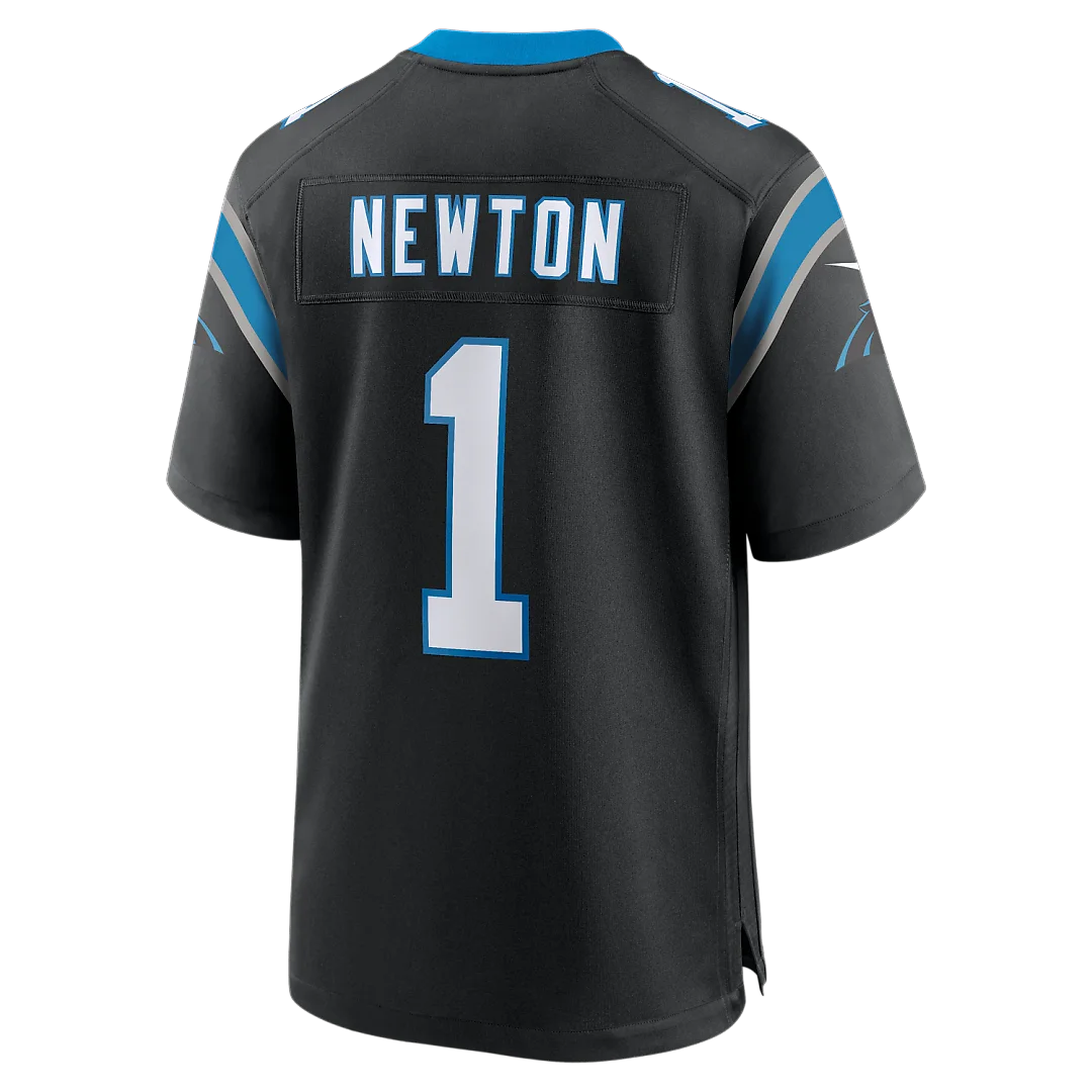 Zennovawear Cam Newton Carolina Panthers Team Retired Game Jersey - Black