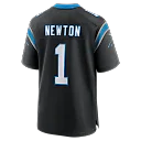 Zennovawear Cam Newton Carolina Panthers Team Retired Game Jersey - Black