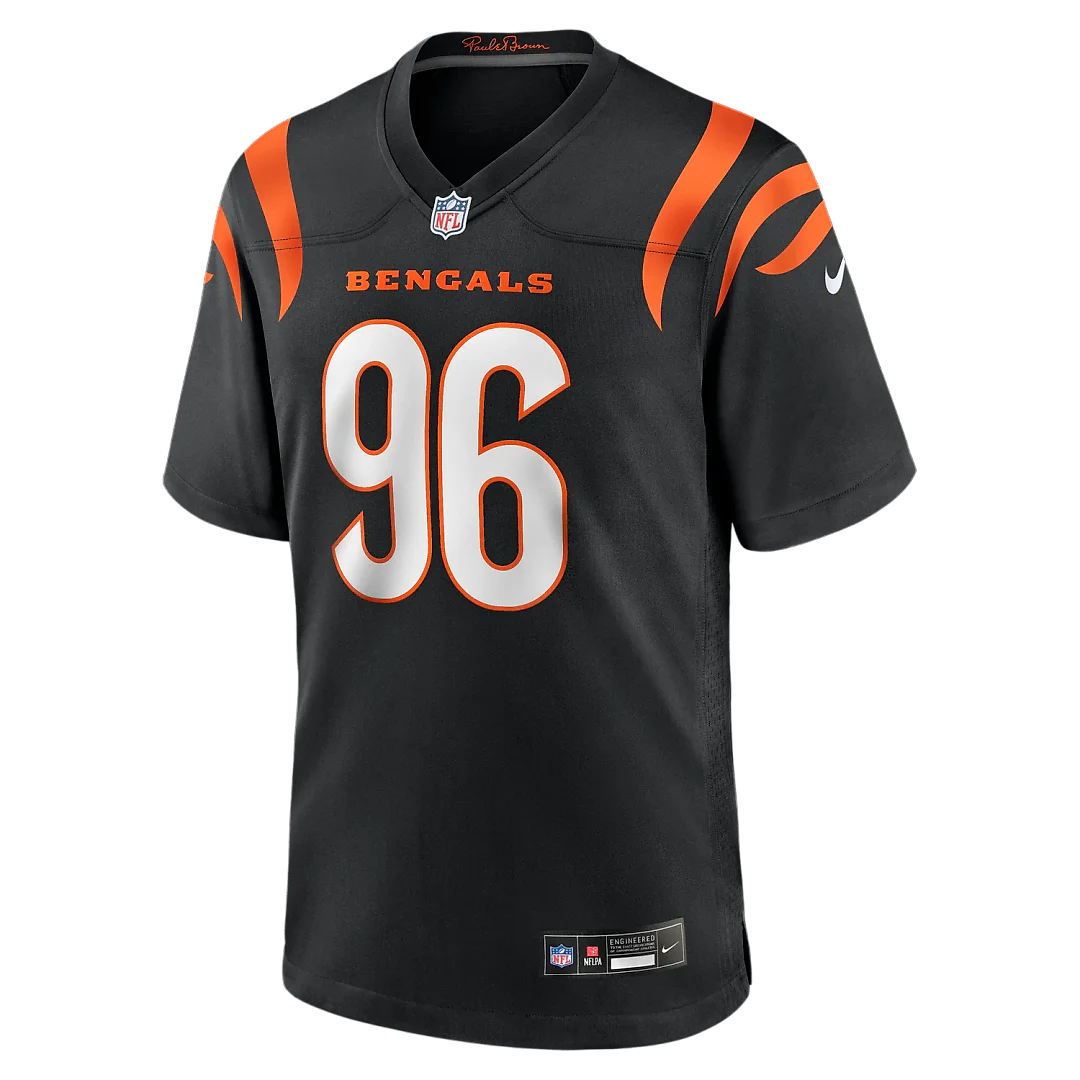 Zennovawear Cam Sample Cincinnati Bengals Game Jersey - Black