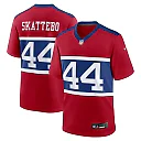 Zennovawear Cam Skattebo New York Giants Alternate Century Red Game Jersey - Red