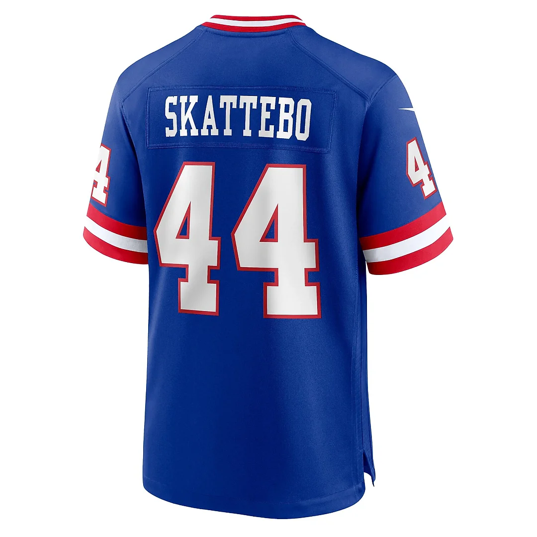 Zennovawear Cam Skattebo New York Giants Alternate 2 Legacy Game Jersey - Royal