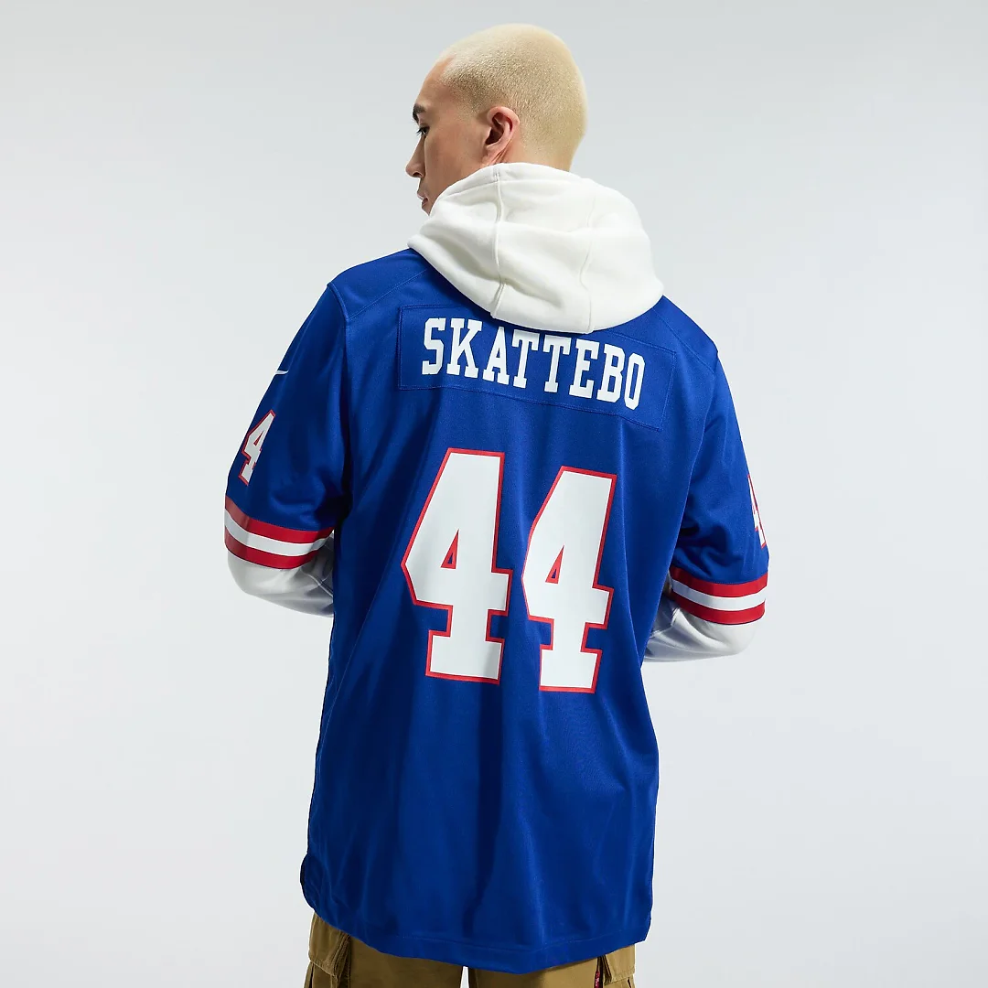 Zennovawear Cam Skattebo New York Giants Alternate 2 Legacy Game Jersey - Royal