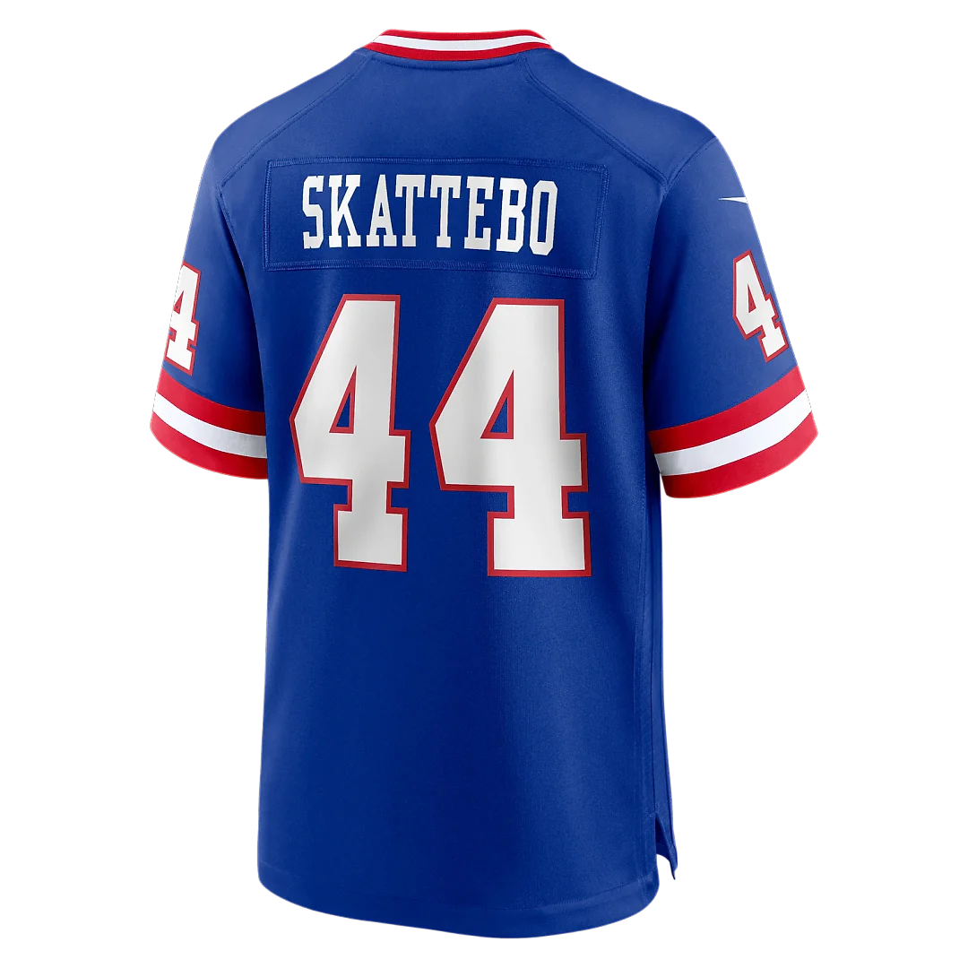 Zennovawear Cam Skattebo New York Giants Alternate 2 Legacy Game Jersey - Royal