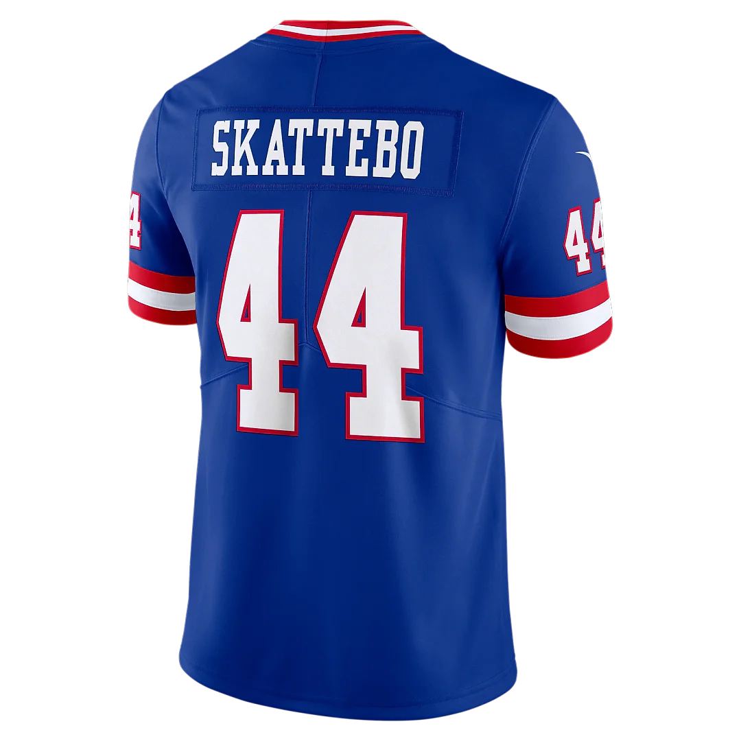 Zennovawear Cam Skattebo New York Giants Legacy Vapor Untouchable Stitched Limited Jersey - Royal