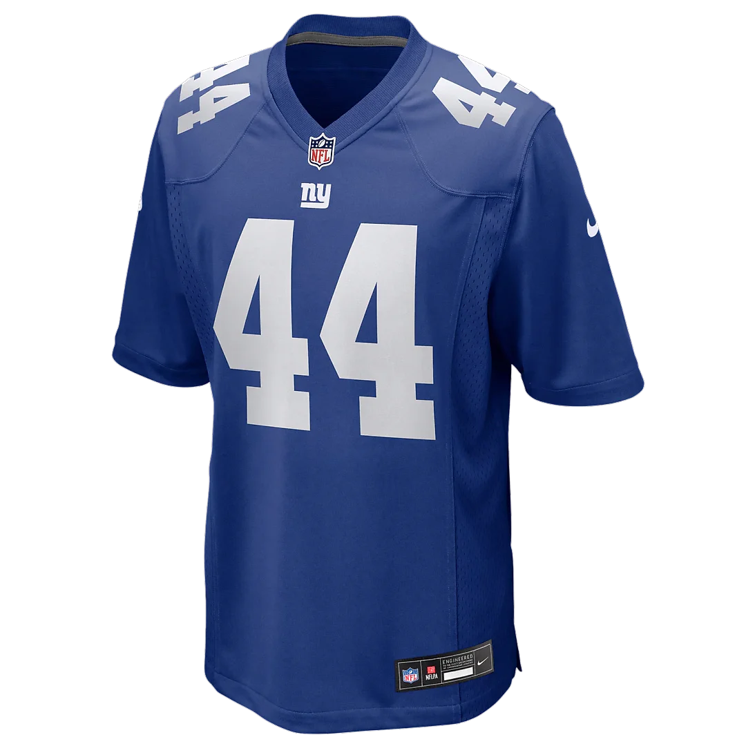 Zennovawear Cam Skattebo New York Giants Team Game Player Jersey - Royal