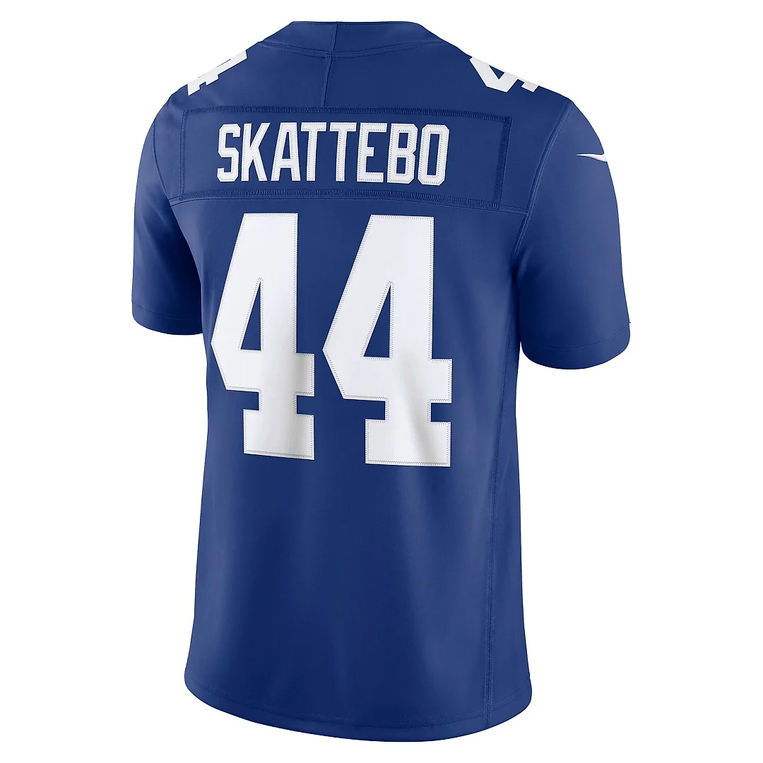 Zennovawear Cam Skattebo New York Giants Team Vapor FUSE. Stitched Limited Jersey - Royal