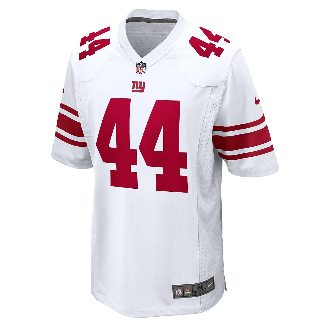Zennovawear Cam Skattebo New York Giants Game Jersey - White