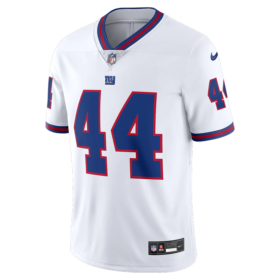 Zennovawear Cam Skattebo New York Giants Vintage White Vapor Untouchable Stitched Limited Jersey - White