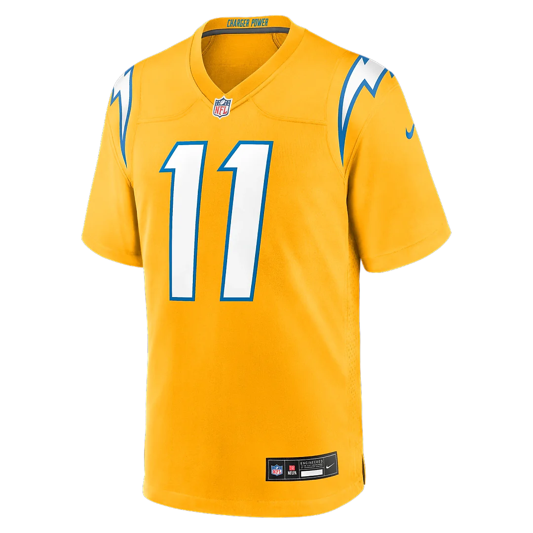 Zennovawear Cameron Dicker Los Angeles Chargers Alternate Game Jersey - Gold