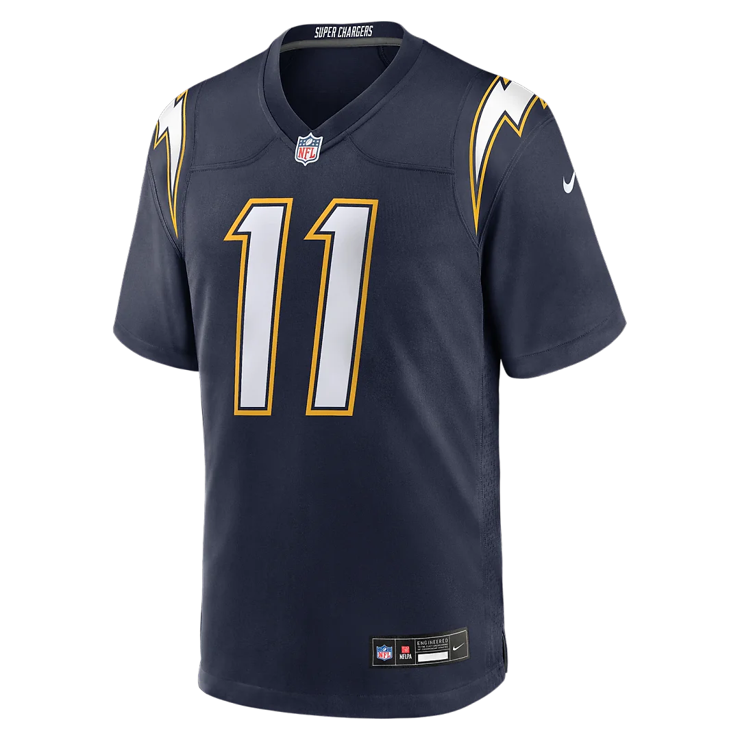 Zennovawear Cameron Dicker Los Angeles Chargers Alternate Game Jersey - Navy