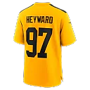 Zennovawear Cameron Heyward Pittsburgh Steelers Alternate 1933 Throwback Game Jersey - Gold