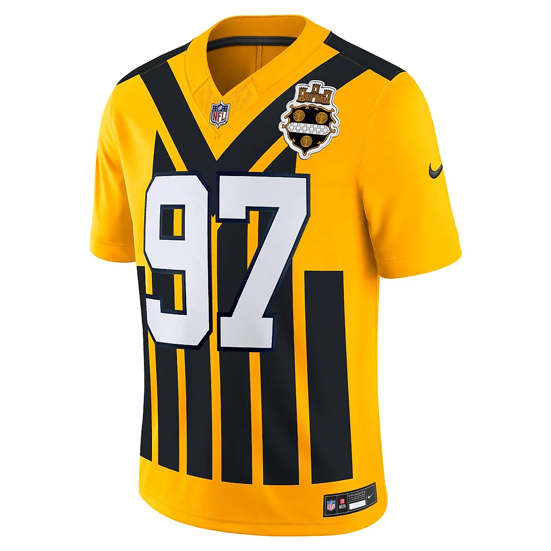 Zennovawear Cameron Heyward Pittsburgh Steelers Alternate Vapor FUSE. Limited Jersey - Gold