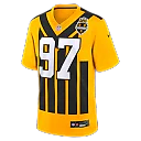 Zennovawear Cameron Heyward Pittsburgh Steelers Alternate 1933 Throwback Game Jersey - Gold