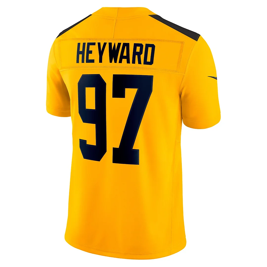 Zennovawear Cameron Heyward Pittsburgh Steelers Alternate Vapor FUSE. Limited Jersey - Gold