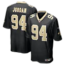 Zennovawear Cameron Jordan New Orleans Saints Team Game Jersey - Black