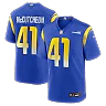 Zennovawear Cameron McCutcheon Los Angeles Rams Game Jersey - Royal