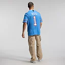 Zennovawear Cameron Ward Tennessee Titans Team Vapor FUSE. Stitched Limited Jersey - Light Blue