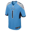 Zennovawear Cameron Ward Tennessee Titans Team Game Jersey - Light Blue