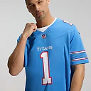 Zennovawear Cameron Ward Tennessee Titans Team Vapor FUSE. Stitched Limited Jersey - Light Blue